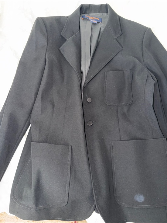 Louis Vuitton Other - Louis Vuitton Women's Black Sport Coat Blazer Size 44